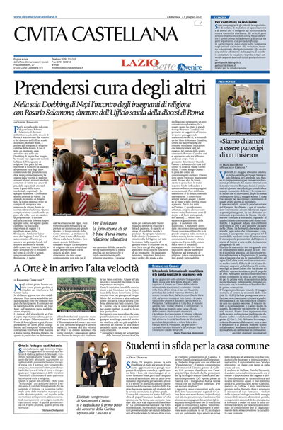 Avvenire - pagina diocesana del 13/06/2021